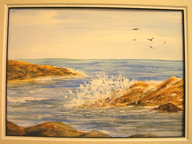 Watercolor Art Party in Las Vegas
