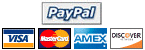 We accept secure online payments with PayPal